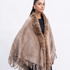 Ladies Fur Cape Shawl