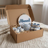 Personalized Crochet Baby Gift Set - Handmade Newborn Essentials