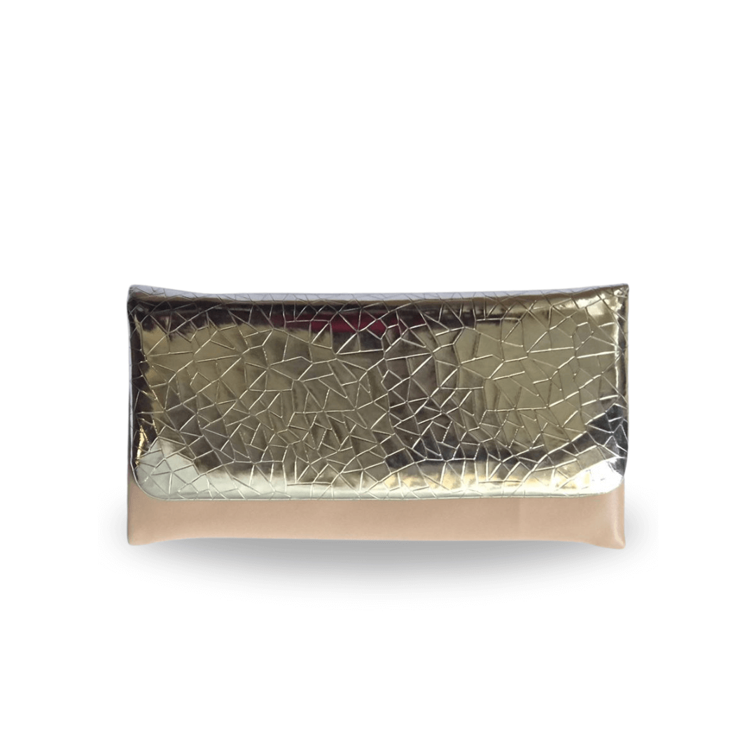 Mimi Wallet Gold women's wallet & clutch in gold by Bag X