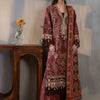 Printed Embroidered Suit
