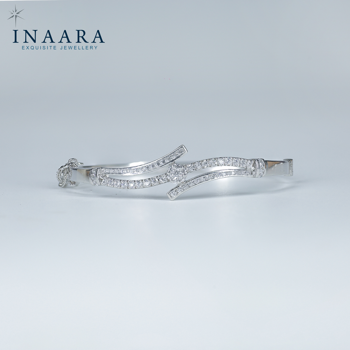 Sparkling Ribbon Bangle