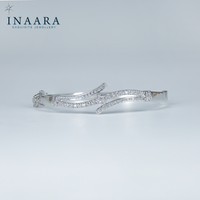 Sparkling Ribbon Bangle