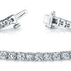 Brilliant Cut Moissanite Diamonds "Tennis" Bracelet