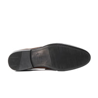 ST-05-Shaded Cow Leather Horse bit Formal Loafer Style In Rubber sole - DeVogue