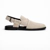 Cl-04 Cream Suede Peshawari Chappal