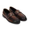Shaded Loafers With Patina Finish