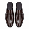 5044-Brown Mule Style Pure Cow Leather Shoe