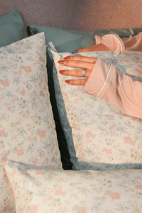 Sage Garden Percale Pillows & Cushions