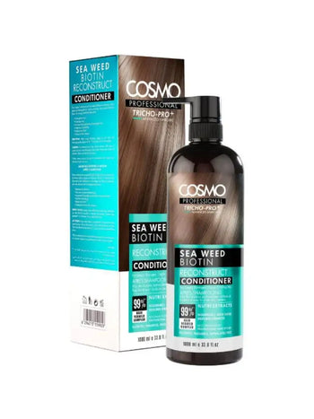 Cosmo Professional Sea Weed Biotin Reconstruct Conditioner 1000Ml - Mmall