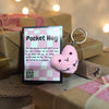 Crochet Pocket Hug Keychain