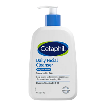 Cetaphil Daily Facial Cleanser Fragrance Free 473 Ml - Mmall