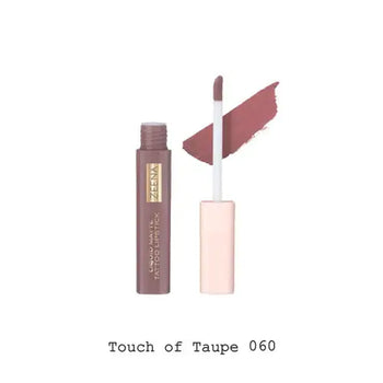 Zeena Liquid Matte Tattoo Lipstick 060 Touch Of Taupe - Mmall