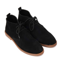 SKU: 1002- Black Suede Shoes - DeVogue