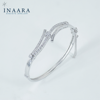 Sparkling Ribbon Bangle
