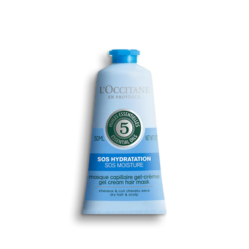 L'Occitane SOS Hydratation Gel Cream Hair Mask 20ml - Mmall