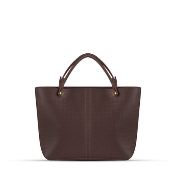 Diana Choco women's shoulder bag in choco by Bag X