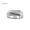 Cross Line Ring