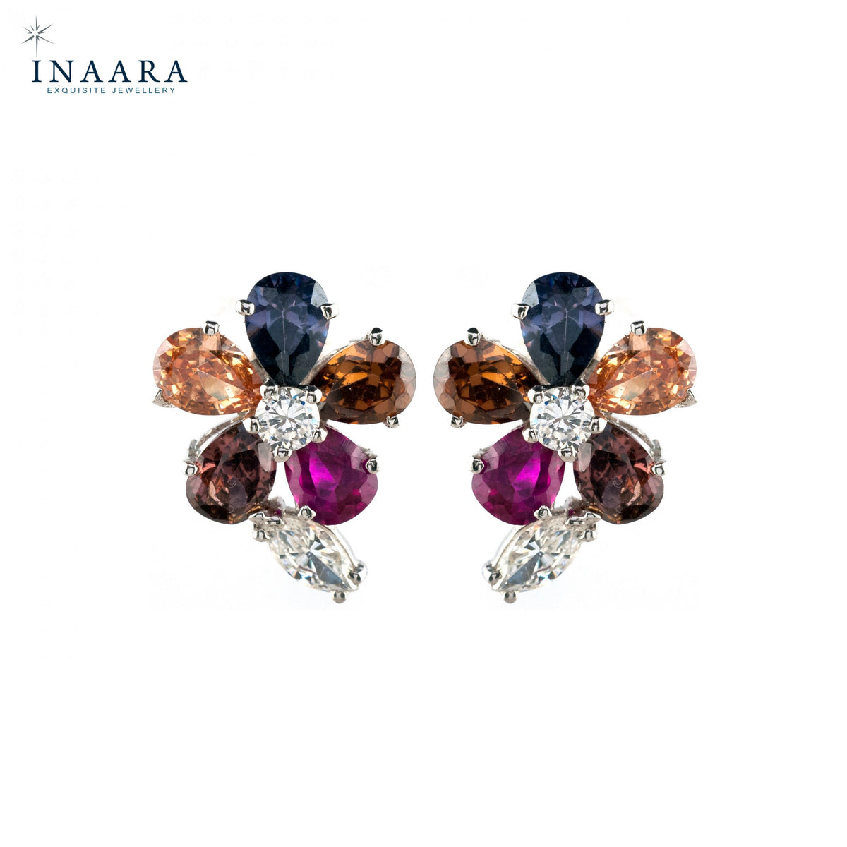 Locket Set (Multicolour Zircon)