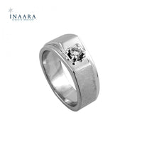 Descent Solitaire Ring