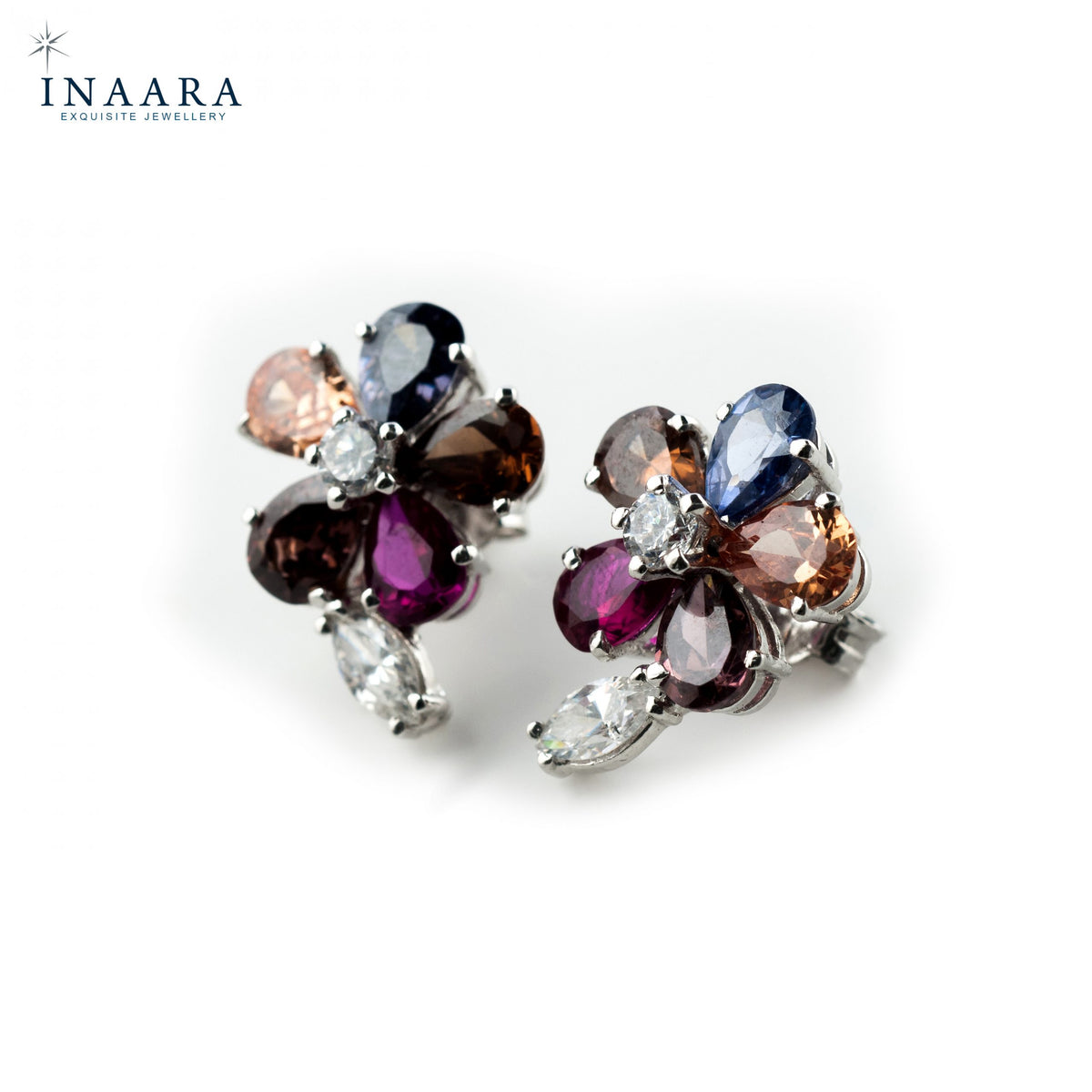 Locket Set (Multicolour Zircon)