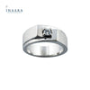 Descent Solitaire Ring