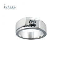 Descent Solitaire Ring