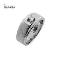 Descent Solitaire Ring