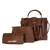 Alexa 3 Pcs Choco women's crossbody bag in choco by Bag X
