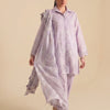 Amethyst Lilac - Luxury Lawn Suit
