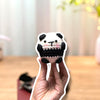 Adorable Crochet Panda Keychain - Handmade Amigurumi Bag Charm Gift
