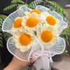 White Crown Crochet Bouquet