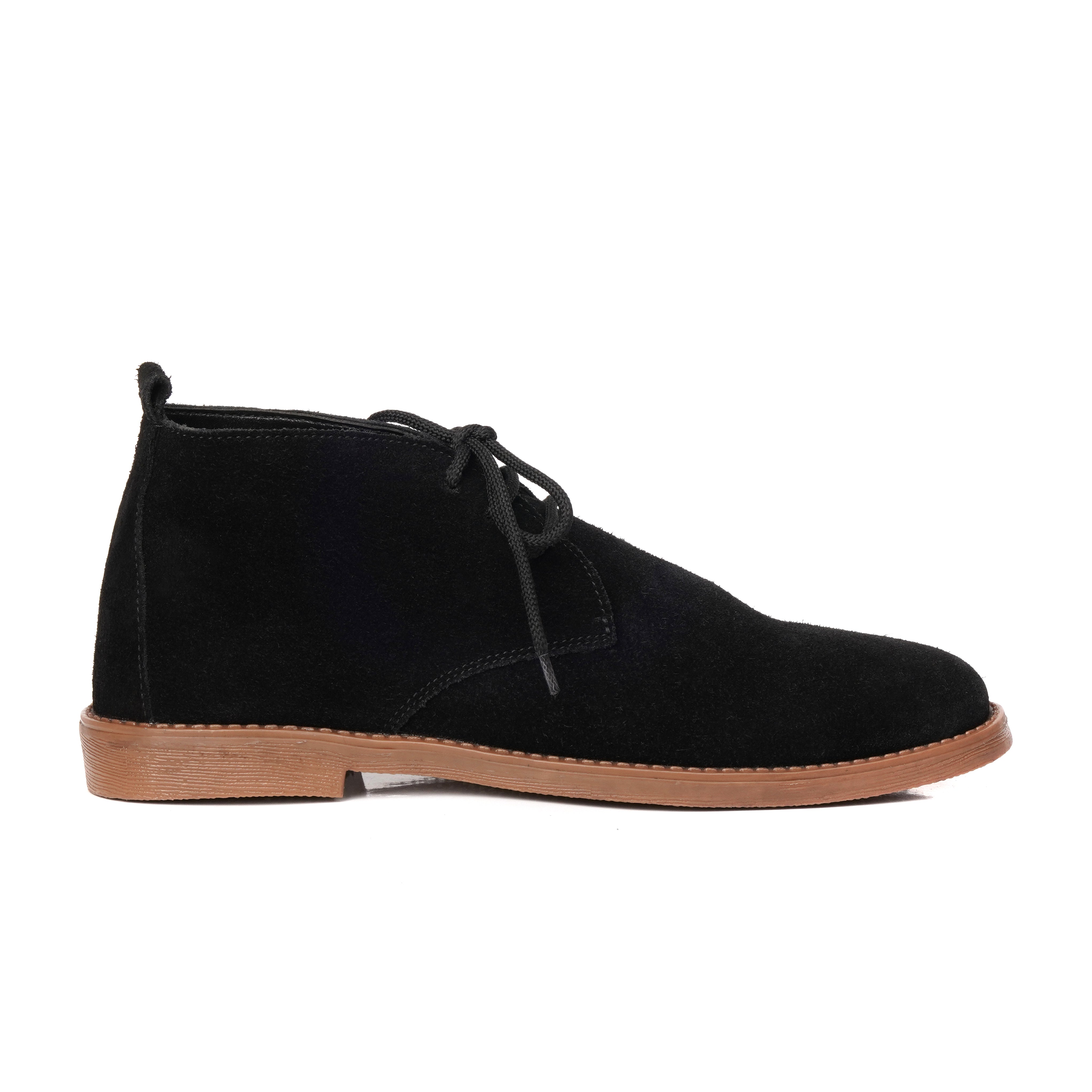SKU: 1002- Black Suede Shoes - DeVogue