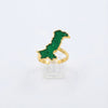 Pak Map Enamel Ring