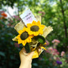 Little Sun Crochet Sunflowers Bouquet