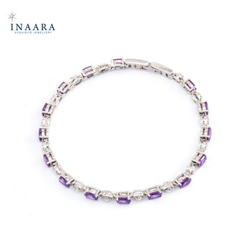 Purple Amethyst Bracelet