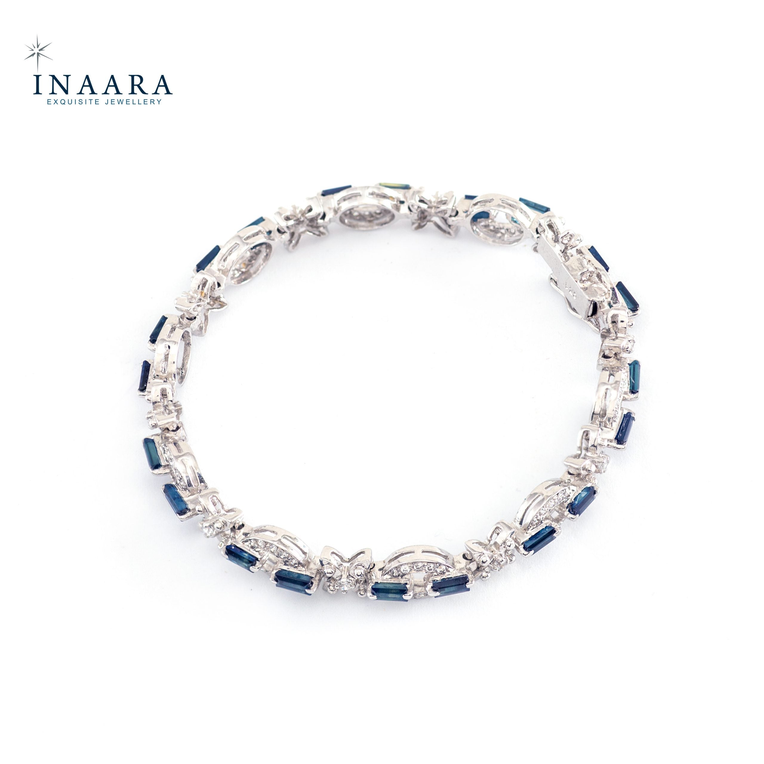 Sapphire Baguette Bracelet