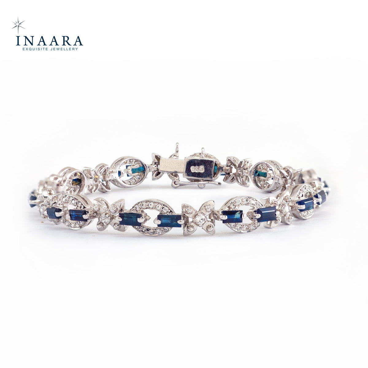 Sapphire Baguette Bracelet