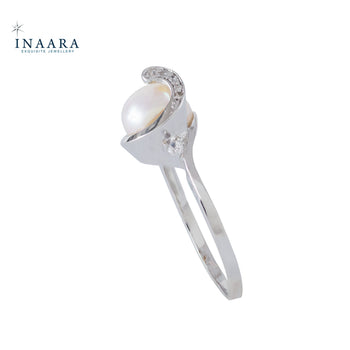 Round Pearl Ring