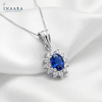 Blue Sapphire-Pendant