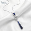 Blue Zircon Pendant
