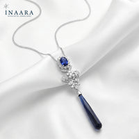 Blue Zircon Pendant