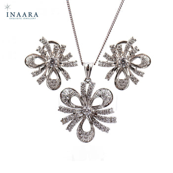 Butterfly Pendant Set