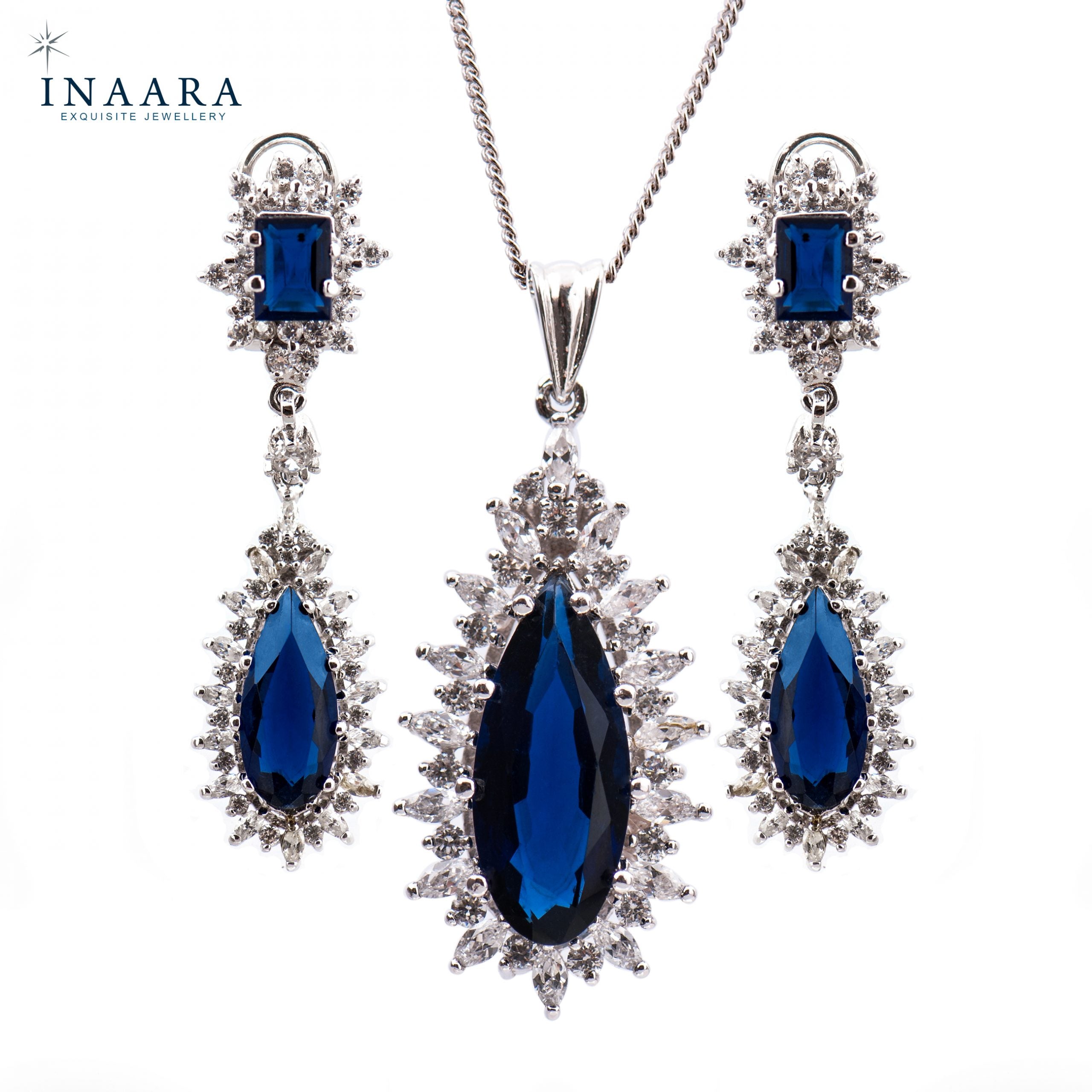 Pear Pendant Set