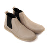 Cream Suede Chelsea Boot