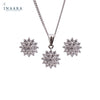 Round Cluster Pendant Set