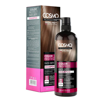 Cosmo Professional Color Protect Fade Defy Shampoo 1000Ml - Mmall