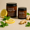 Lemon & Ginger Scented Candle