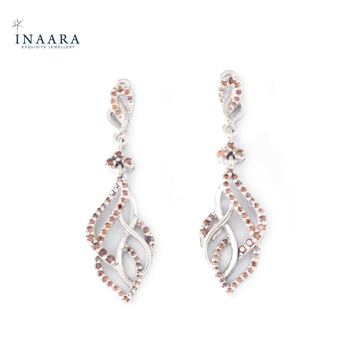 Colored Zircon Earrings