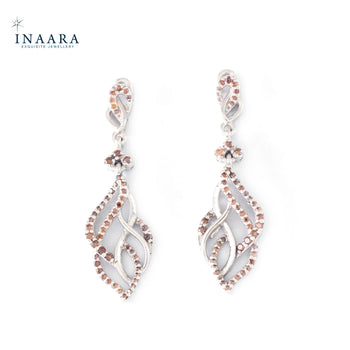 Colored Zircon Earrings