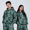 Abstract Camo Pullover Hoodie
